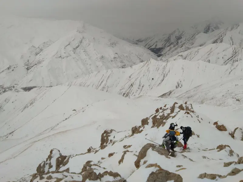 زمان‌بندی استاندارد برنامه یک‌روزه صعود به قله خاتون