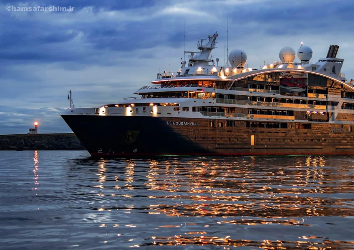 لوکسترین و معروفترین کشتی کروز