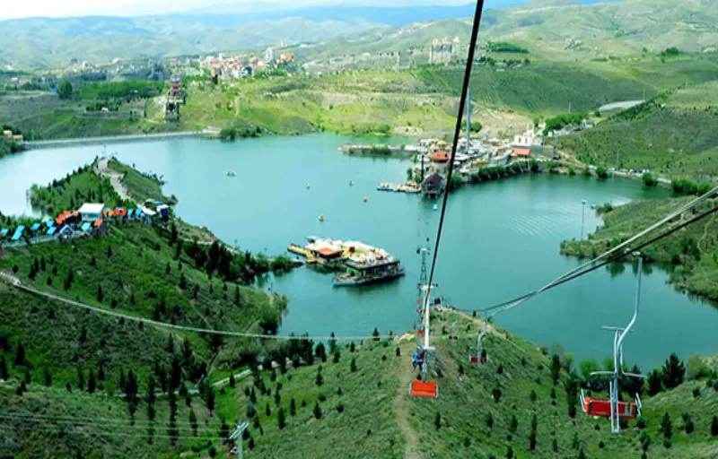 چالیدره؛ مرکز تفریحات هیجانی طرقبه