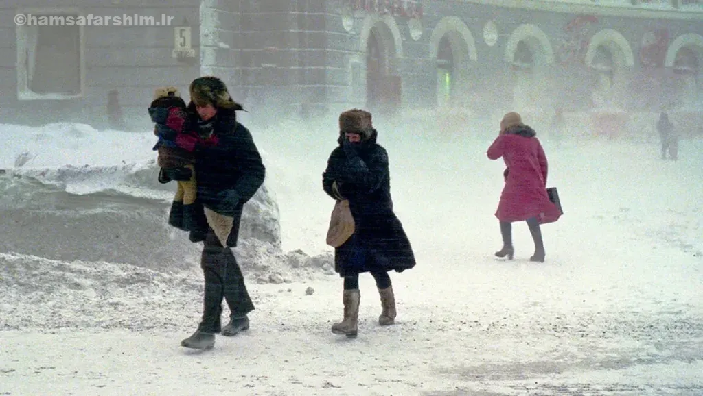 شهر نوریلسک در شمال سیبری روسیه