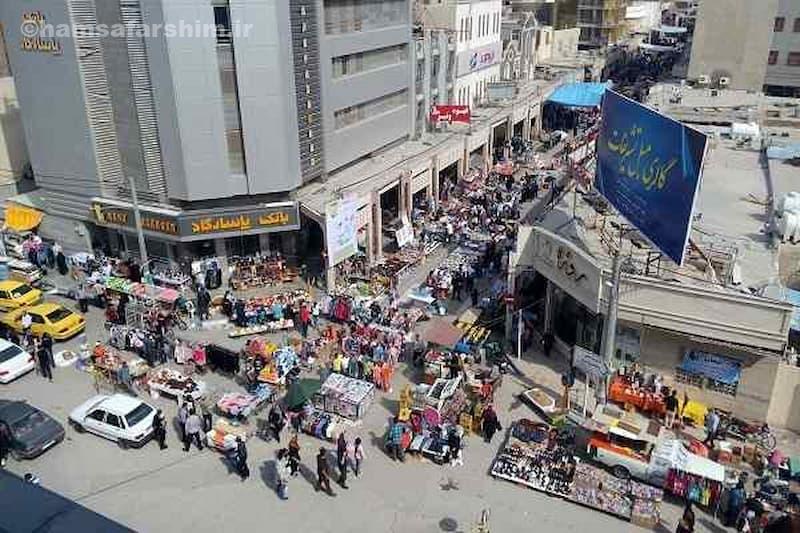 بازار ته‌لنجی‌ها و بازار مرکزی