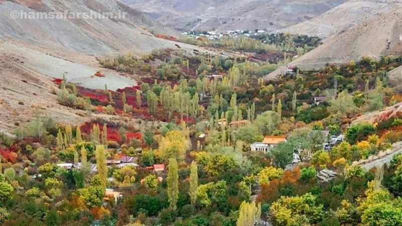 مسیر دسترسی و راههای رسیدن روستای آهار