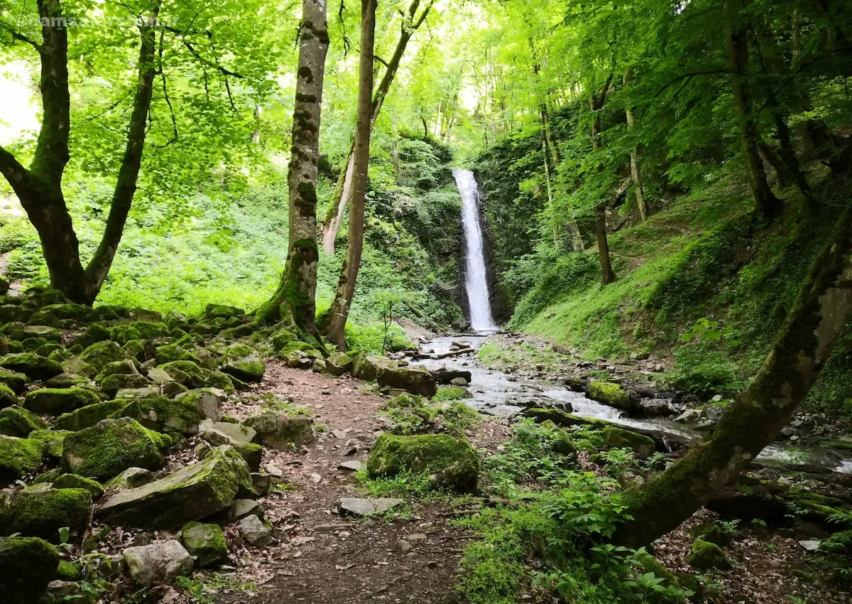 آبشار دریابن اسالم کجاست؟