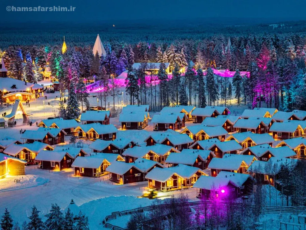 لاپلند فنلاند؛ کریسمس رویایی