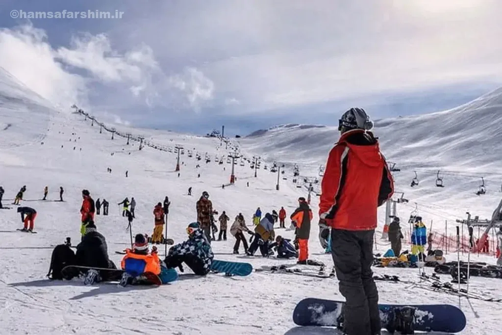 پیست اسکی دربندسر