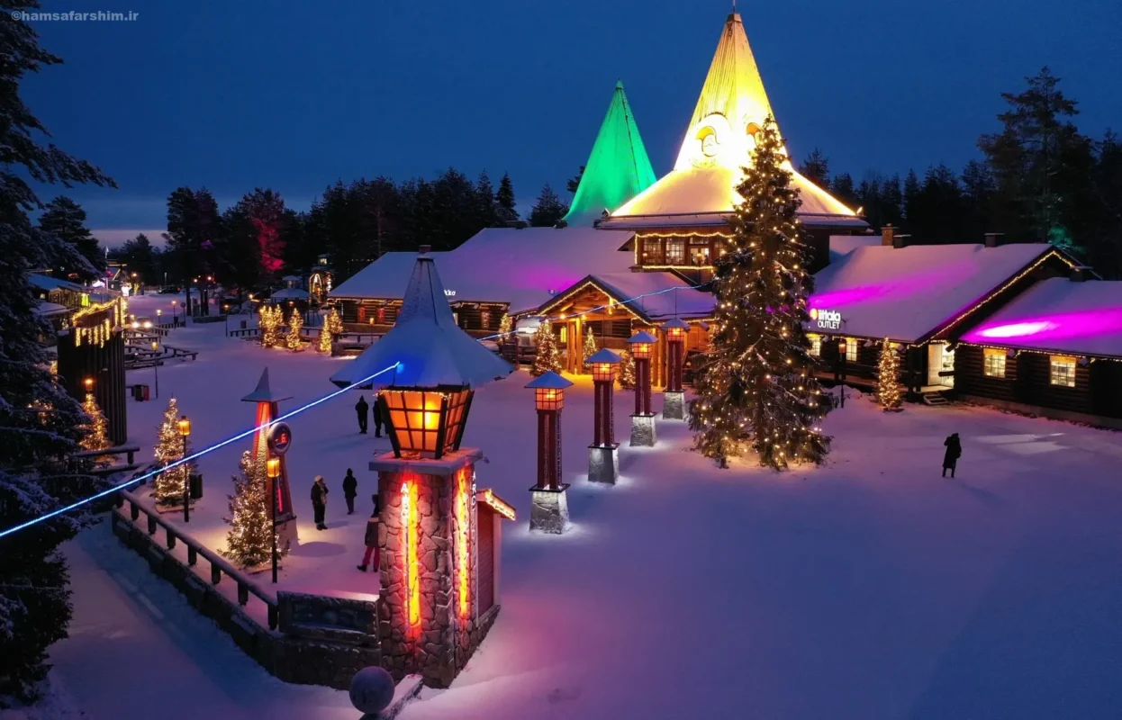لاپلند فنلاند؛ کریسمس رویایی