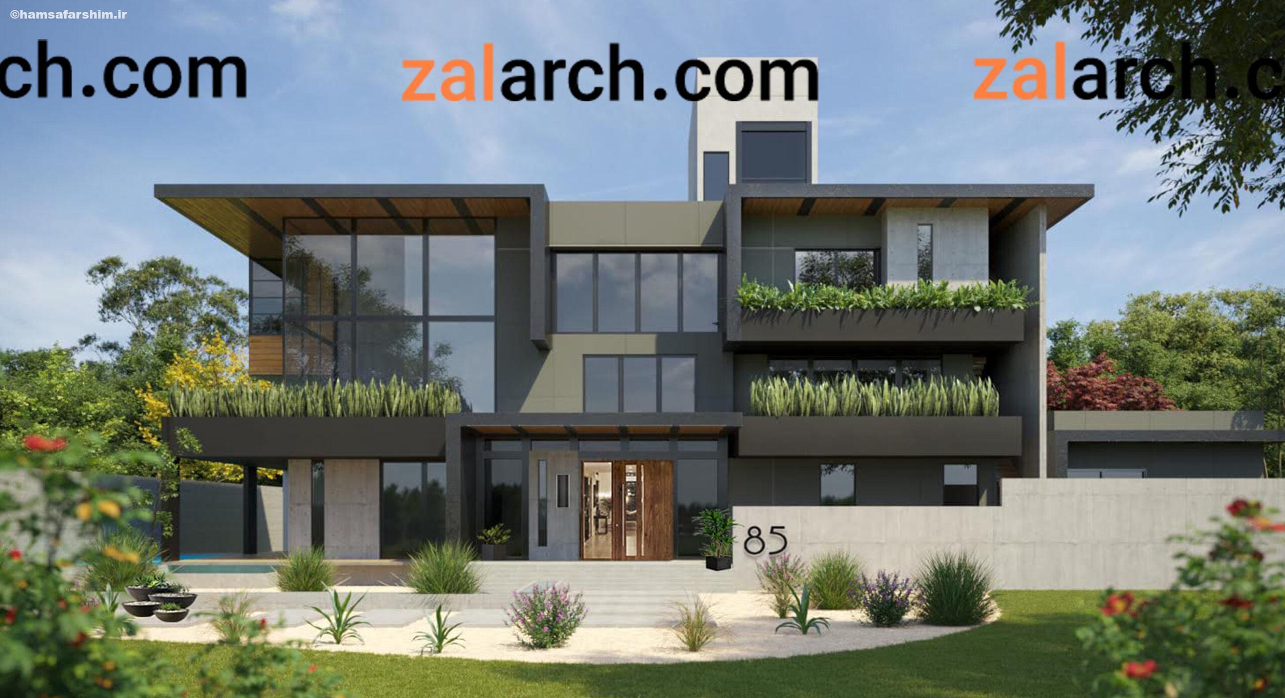 ساخت ویلا مدرن