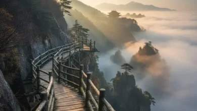 کوه لائوجون چین