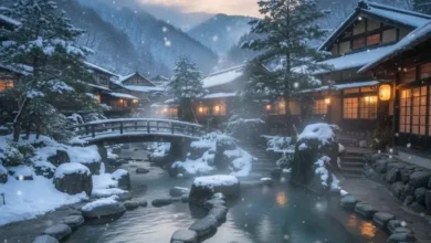 آبگرم اونسن ژاپن