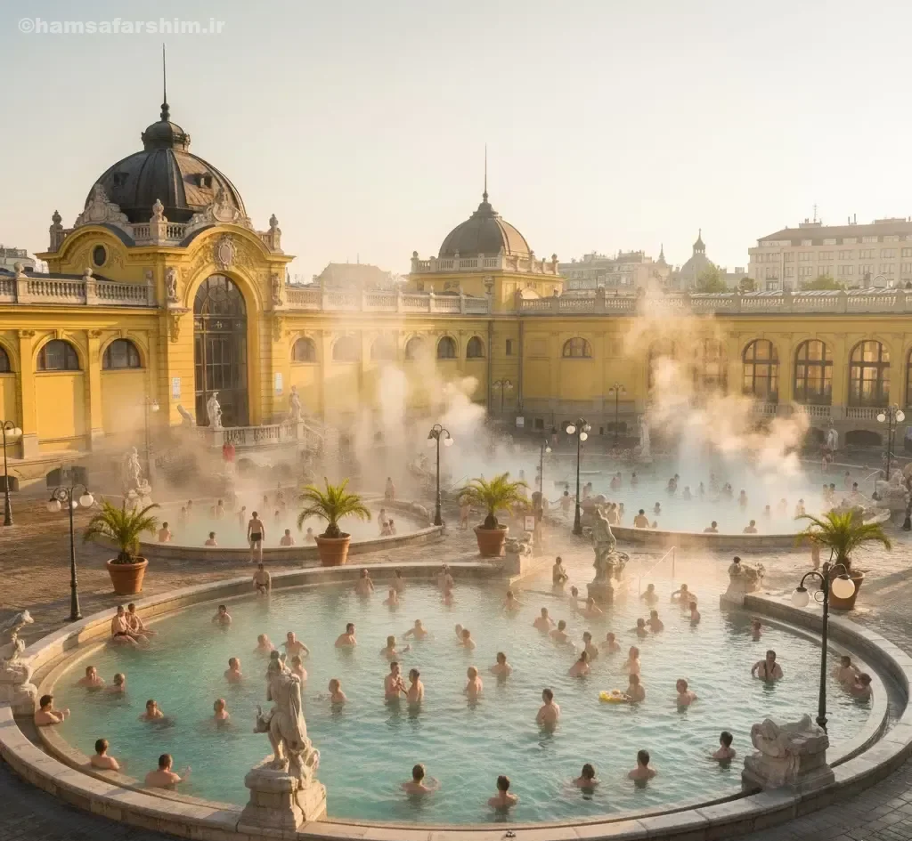 حمام آبگرم سچنی بوداپست