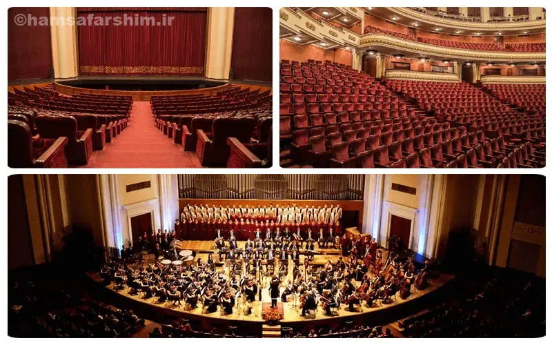 معرفی دو سالن اصلی مجموعه باله و اپرای ایروان