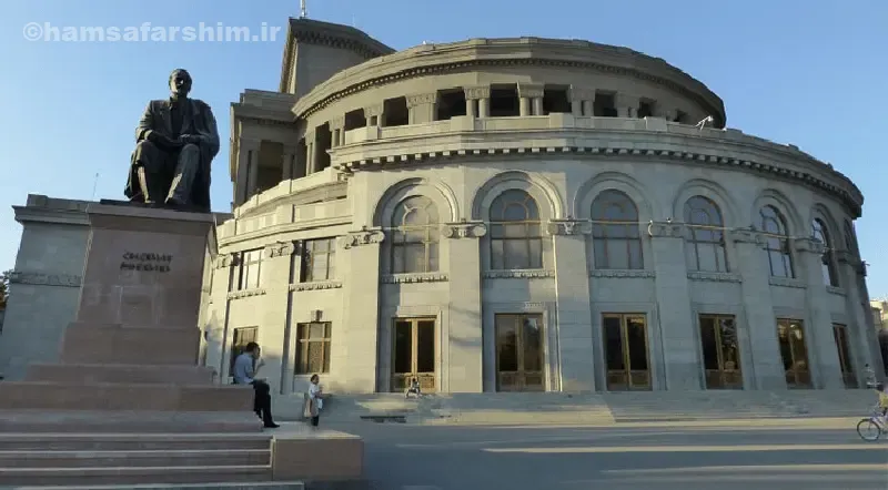 معرفی سالن باله و اپرای ایروان