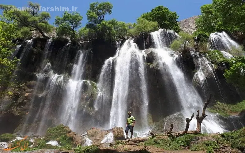 ‫‫موقعیت آبشار زرد لیمه کجاست؟